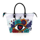 Borsa Donna a Mano con Tracolla GABS G3 PLUS Trasformabile in Pelle stampa Amati Large