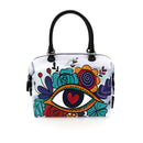 Borsa Donna a Mano con Tracolla GABS G3 PLUS Trasformabile in Pelle stampa Amati Large