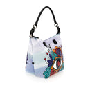 Borsa Donna a Mano con Tracolla GABS G3 PLUS Trasformabile in Pelle stampa Amati Large