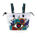 Borsa Donna a Mano con Tracolla GABS G3 PLUS Trasformabile in Pelle stampa Amati Large