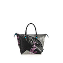 Borsa Donna a Mano con Tracolla GABS G3 PLUS Trasformabile in Pelle stampa Hell Gate Bridge Medium