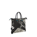 Borsa Donna a Mano con Tracolla GABS G3 PLUS Trasformabile in Pelle stampa Hell Gate Bridge Medium