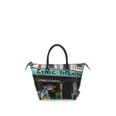 GABS G3 PLUS Wandelbare Damenhandtasche mit Schultergurt aus Leder mit Lyric Theater-Medium-Print