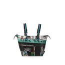 GABS G3 PLUS Wandelbare Damenhandtasche mit Schultergurt aus Leder mit Lyric Theater-Medium-Print