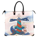Borsa Donna a Mano con Tracolla GABS G3 PLUS Trasformabile in Pelle stampa Segui la Tua Luce Large