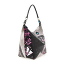 Borsa Donna a Mano con Tracolla GABS G3 PLUS Trasformabile in Pelle stampa Hell Gate Bridge Large