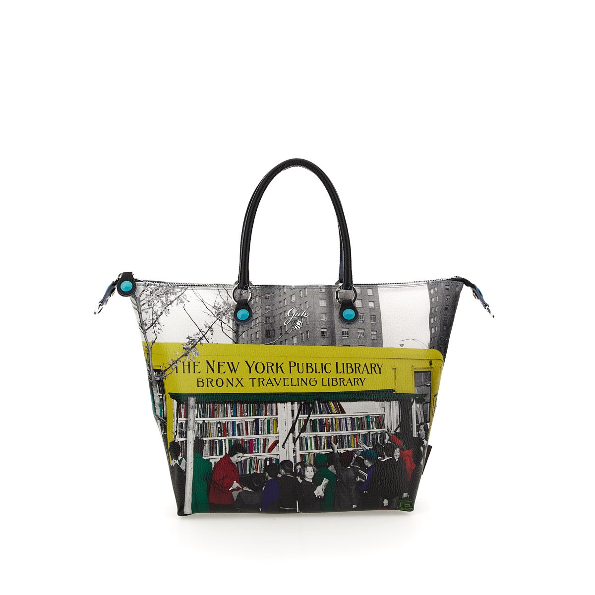 GABS G3 PLUS Wandelbare Damenhandtasche mit Schultergurt aus Leder mit Book Mobile-Großdruck