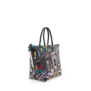 GABS G3 PLUS Wandelbare Damenhandtasche mit Schultergurt aus Leder mit Harlem Street-Großdruck