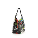 Borsa Donna a Mano con Tracolla GABS G3 PLUS Trasformabile in Pelle stampa Broome Street Large