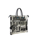 Borsa Donna a Mano con Tracolla GABS G3 PLUS Trasformabile in Pelle stampa Broome Street Large
