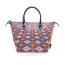 GABS G3 PLUS Holiday Damenhandtasche mit Schultergurt aus Junagarh-Leder mit mittlerem Kachelmuster
