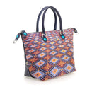 GABS G3 PLUS Holiday Damenhandtasche mit Schultergurt aus Junagarh-Leder mit mittlerem Kachelmuster