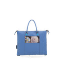 GABS G3 PLUS Holiday Damenhandtasche mit Schultergurt aus Ravello Large Piatti bedrucktem Leder