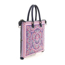 GABS G3 PLUS Holiday Damenhandtasche mit Schultergurt aus Leder mit mittlerem Mandala-Print