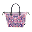 GABS G3 PLUS Holiday Damenhandtasche mit Schultergurt aus Leder mit mittlerem Mandala-Print