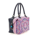 GABS G3 PLUS Holiday Damenhandtasche mit Schultergurt aus Leder mit mittlerem Mandala-Print