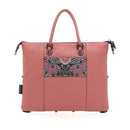 GABS G3 PLUS Holiday Damenhandtasche mit Schultergurt aus Leder mit mittlerem Afrika-Print