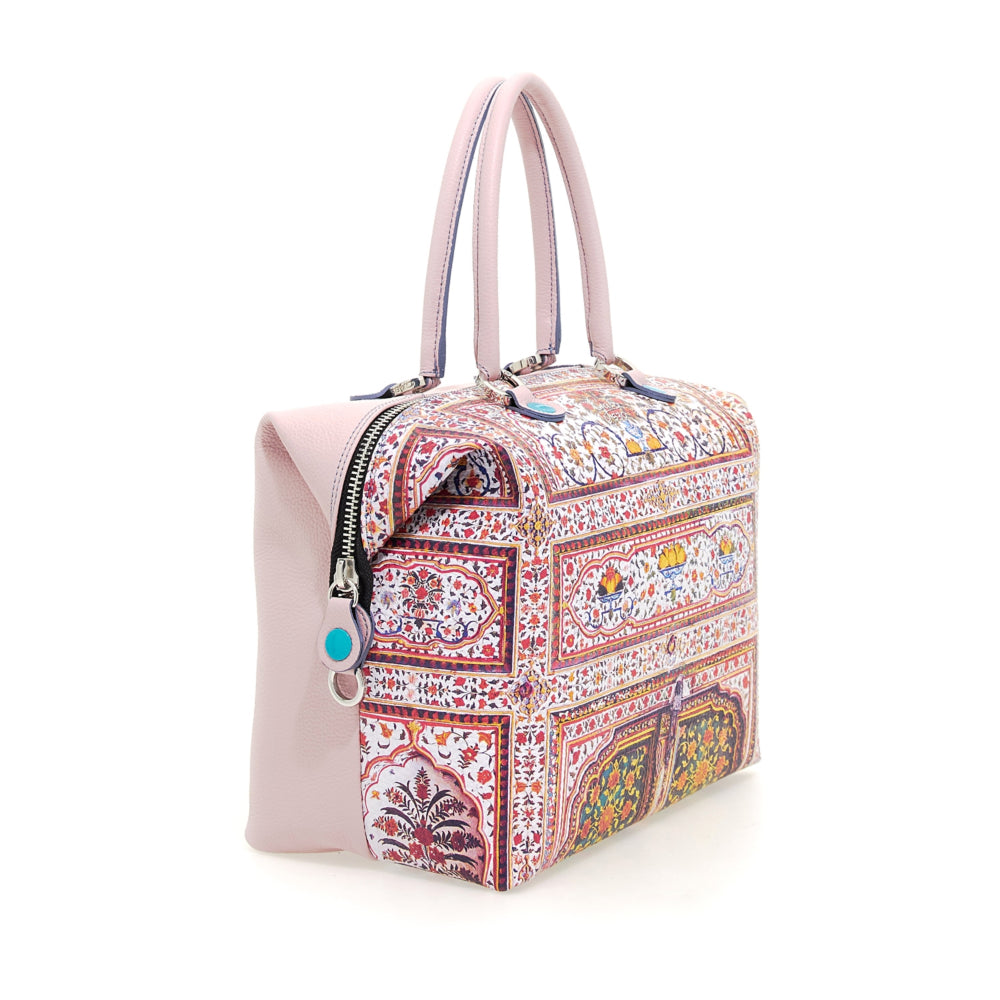 GABS G3 PLUS Holiday Damenhandtasche mit Schultergurt aus Leder mit Porta Junagarh-Großdruck