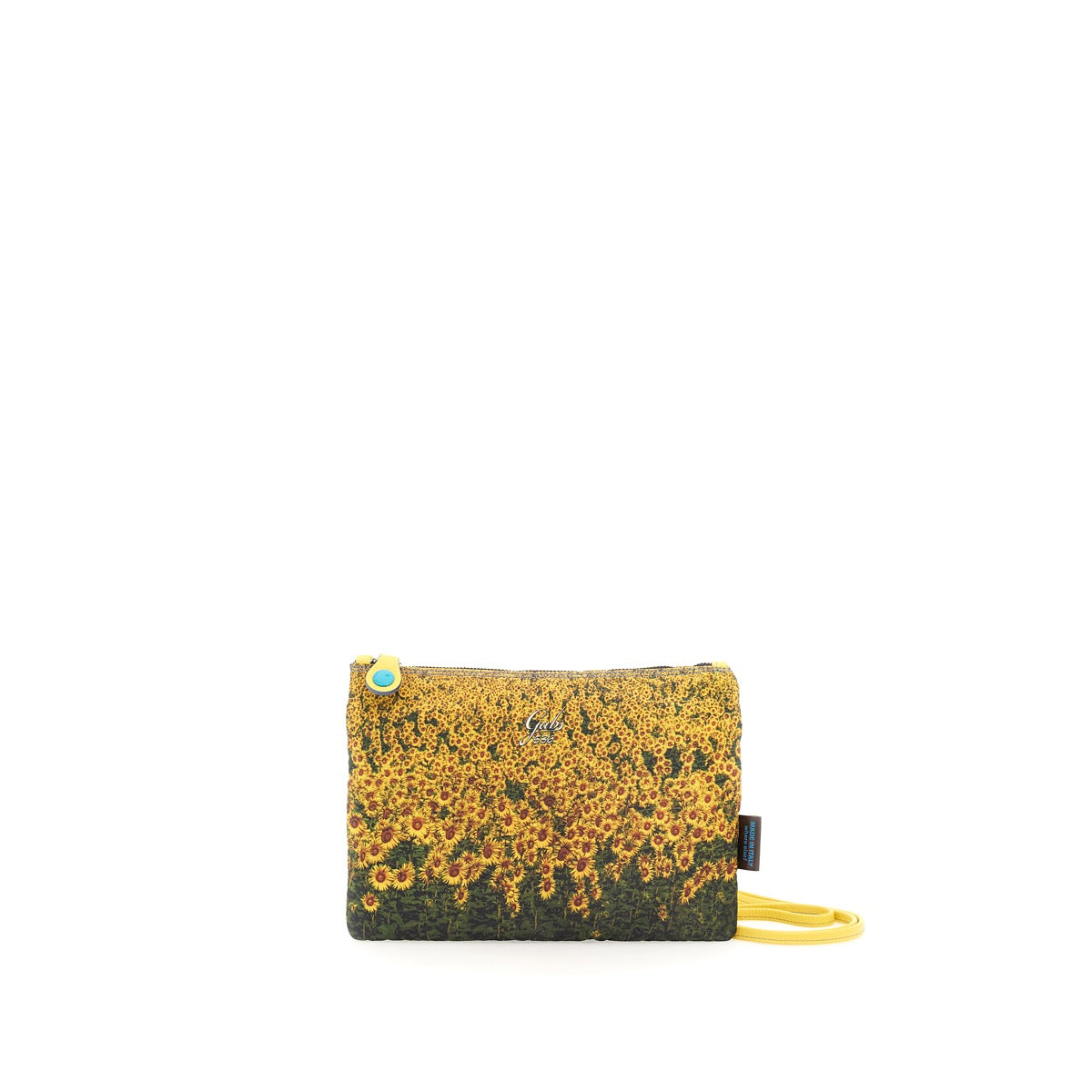 Pochette con Tracolla Removibile GABS Beyonce in Tessuto stampa Girasoli Media