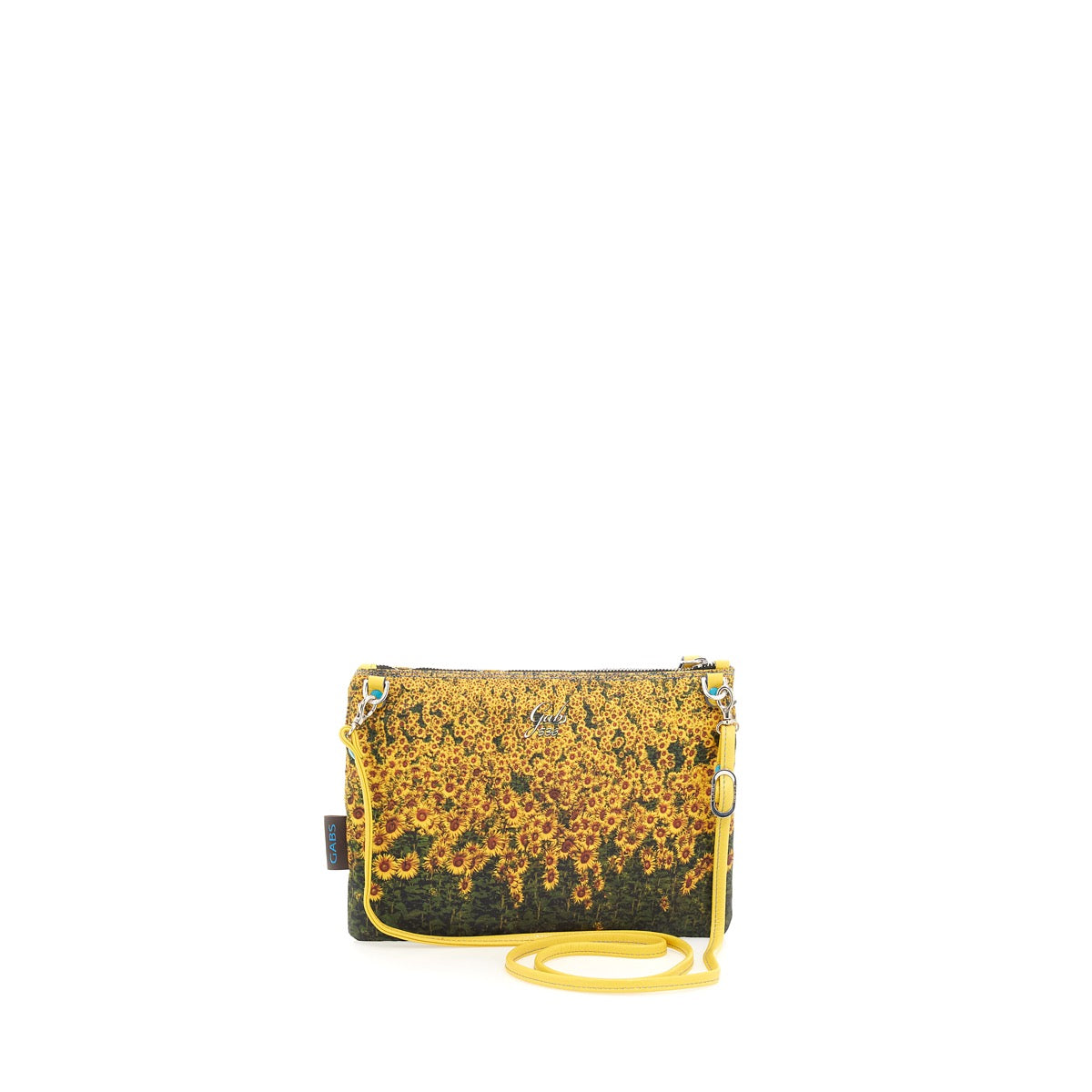Pochette con Tracolla Removibile GABS Beyonce in Tessuto stampa Girasoli Media