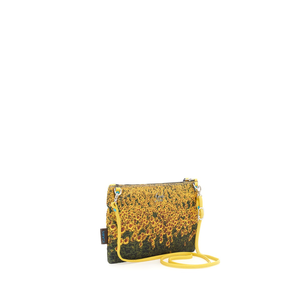 Pochette con Tracolla Removibile GABS Beyonce in Tessuto stampa Girasoli Media