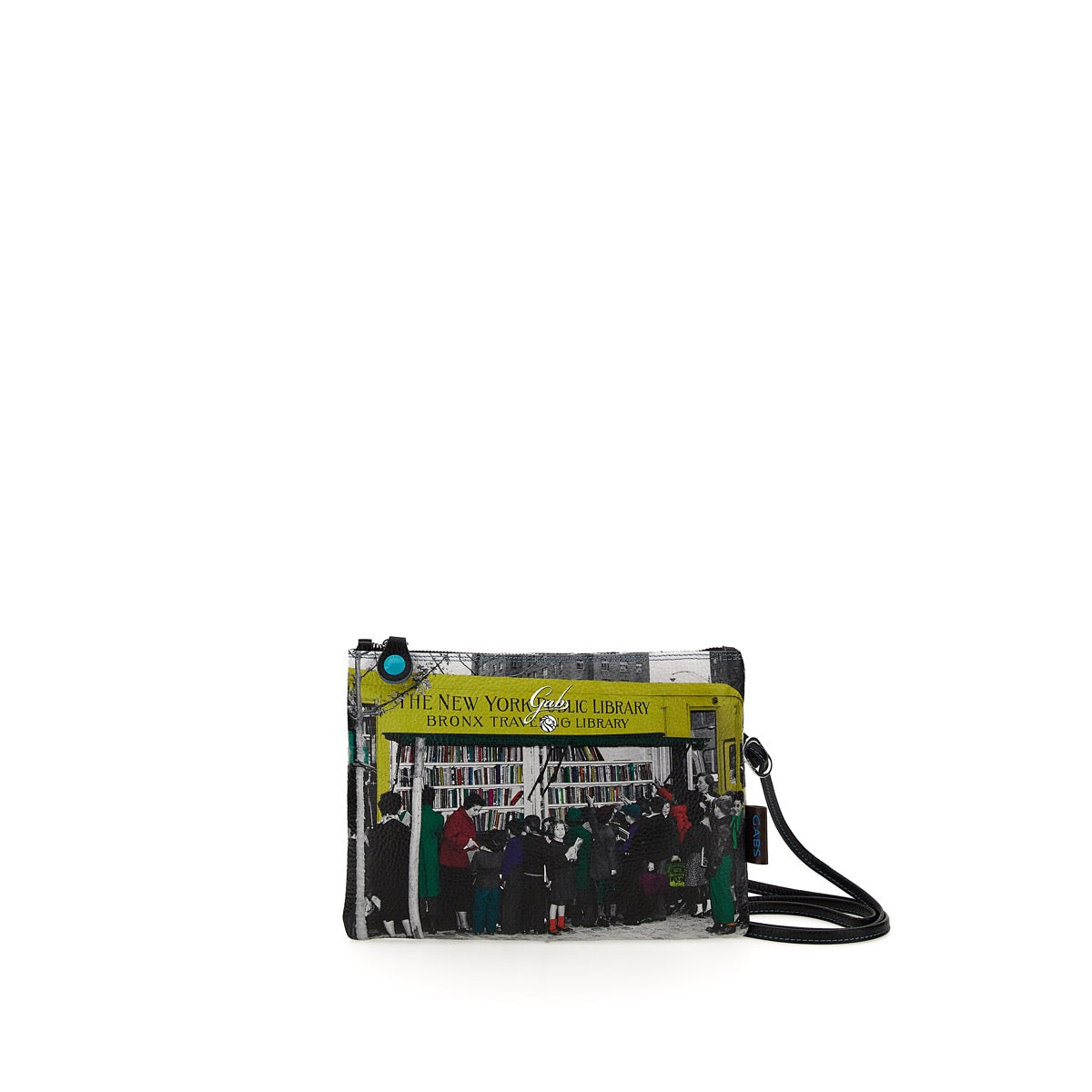 Pochette con Tracolla Removibile GABS Beyonce in Pelle stampa Book Mobile Media