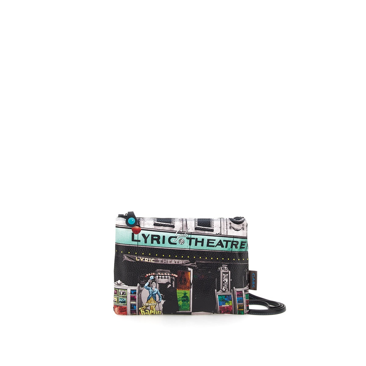 Pochette con Tracolla Removibile GABS Beyonce in Pelle stampa Lyric Theatre Media