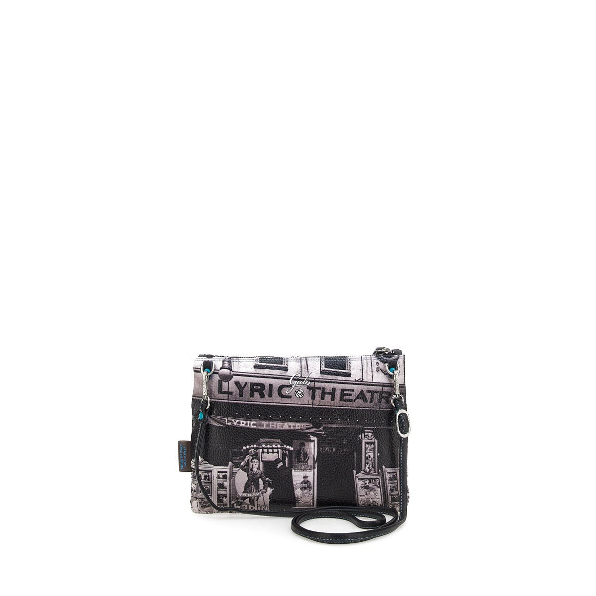 Pochette con Tracolla Removibile GABS Beyonce in Pelle stampa Lyric Theatre Media