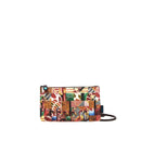Pochette con Tracolla Removibile GABS Beyonce in Pelle stampa Fenicotteri Large