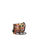 Pochette con Tracolla Removibile GABS Beyonce in Pelle stampa Fenicotteri Large