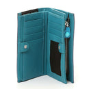 Damenbrieftasche mit Knopf GABS Gmoney14 aus Leder mit Lol-Print