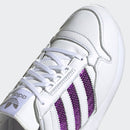 Scarpe Donna ADIDAS Sneakers linea ZX 500 W colore Bianco e Viola