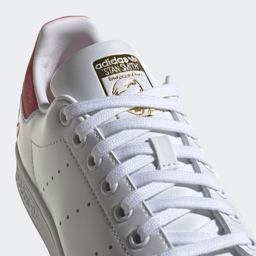 Scarpe Donna ADIDAS Sneakers linea Stan Smith colore Bianco e Rosa