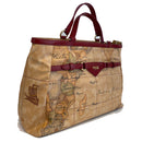 Borsa Donna a Mano 1A Classe Alviero Martini linea Geo Soft Liberty colore Geo Classic e Bordeaux GP56