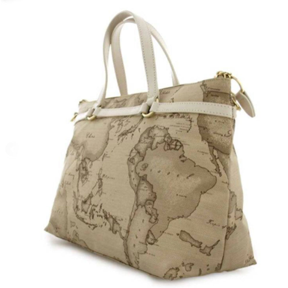 Borsa Donna a Mano 1A Classe Alviero Martini Linea Soft Sound Geo Safari color Rafia GQ58