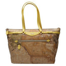 Borsa Donna Shopping a Spalla 1A Classe Alviero Martini Linea Soft Sound Geo Classic e Giallo GQ59