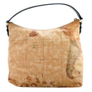 Borsa Donna Hobo a Spalla 1A Classe Alviero Martini Linea Soft Sound Geo Classic e Nero GQ60