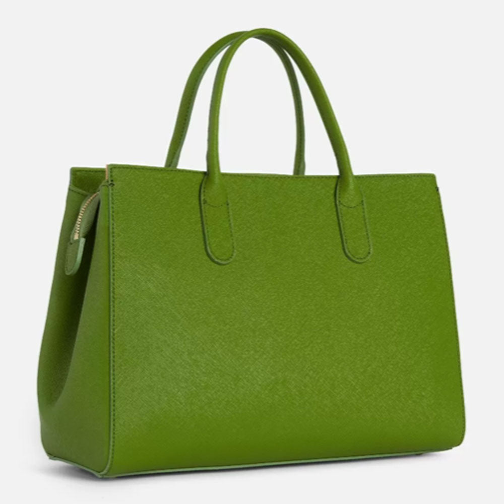 Damenhandtasche 1A Classe Alviero Martini Milano City Linie Farbe Green Meadow und Geo Classic GS21