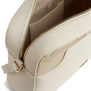 Große Damen-Umhängetasche 1A Classe Alviero Martini Girl City-Linie, Farbe Weiß und Geo Safari GU92