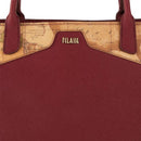 Alviero Martini 1A Classe große Damenhandtasche, Linie Glam City, Farbe Cabernet GV67