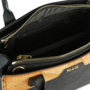 Kleine Damenhandtasche 1A Classe Alviero Martini Glam City Linie Schwarz GV68