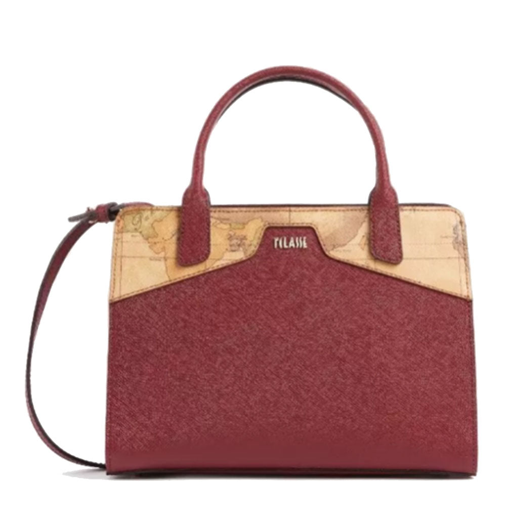 Kleine Damenhandtasche 1A Classe Alviero Martini Glam City Linie Farbe Cabernet GV68