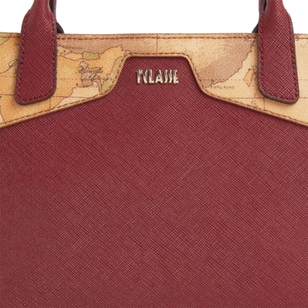 Kleine Damenhandtasche 1A Classe Alviero Martini Glam City Linie Farbe Cabernet GV68