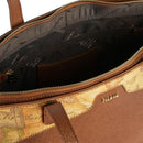 Borsa Donna Shopping Grande 1A Classe Alviero Martini linea Glam City color Castagna GV69