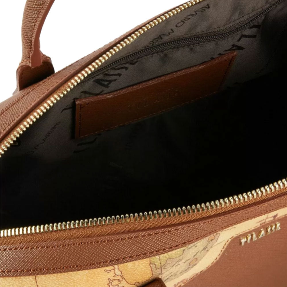 Women's Chestnut Bowling Bag 1A Classe ALVIERO MARTINI Glam City - GV71