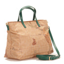 Damenhandtasche 1A Classe Alviero Martini Soft Generation-Linie mit Geo Classic und grünem Aufdruck GV75