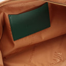 Damenhandtasche 1A Classe Alviero Martini Soft Generation-Linie mit Geo Classic und grünem Aufdruck GV75