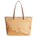 Women's Tote Bag 1A Classe ALVIERO MARTINI Soft Generation in Geo Classic and Chestnut Print - GV76