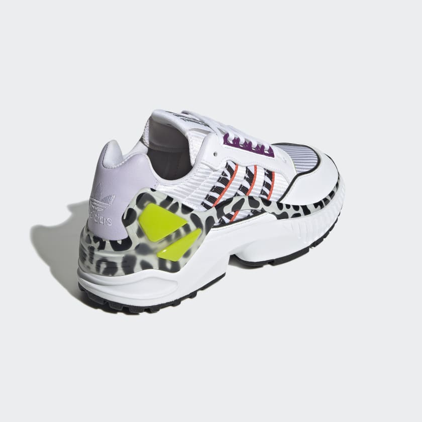 Women's ADIDAS Sneakers ZX Wavian in White and Animal Print
