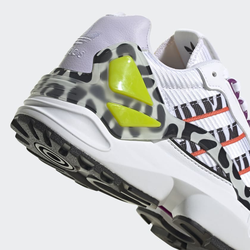 Women's ADIDAS Sneakers ZX Wavian in White and Animal Print